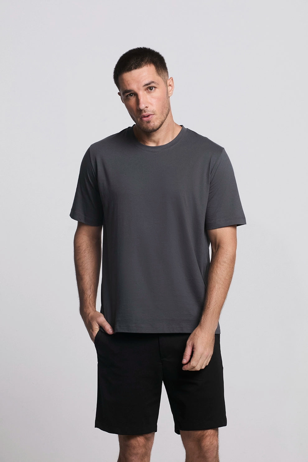 Camiseta Pierre Algodão Dark Grey