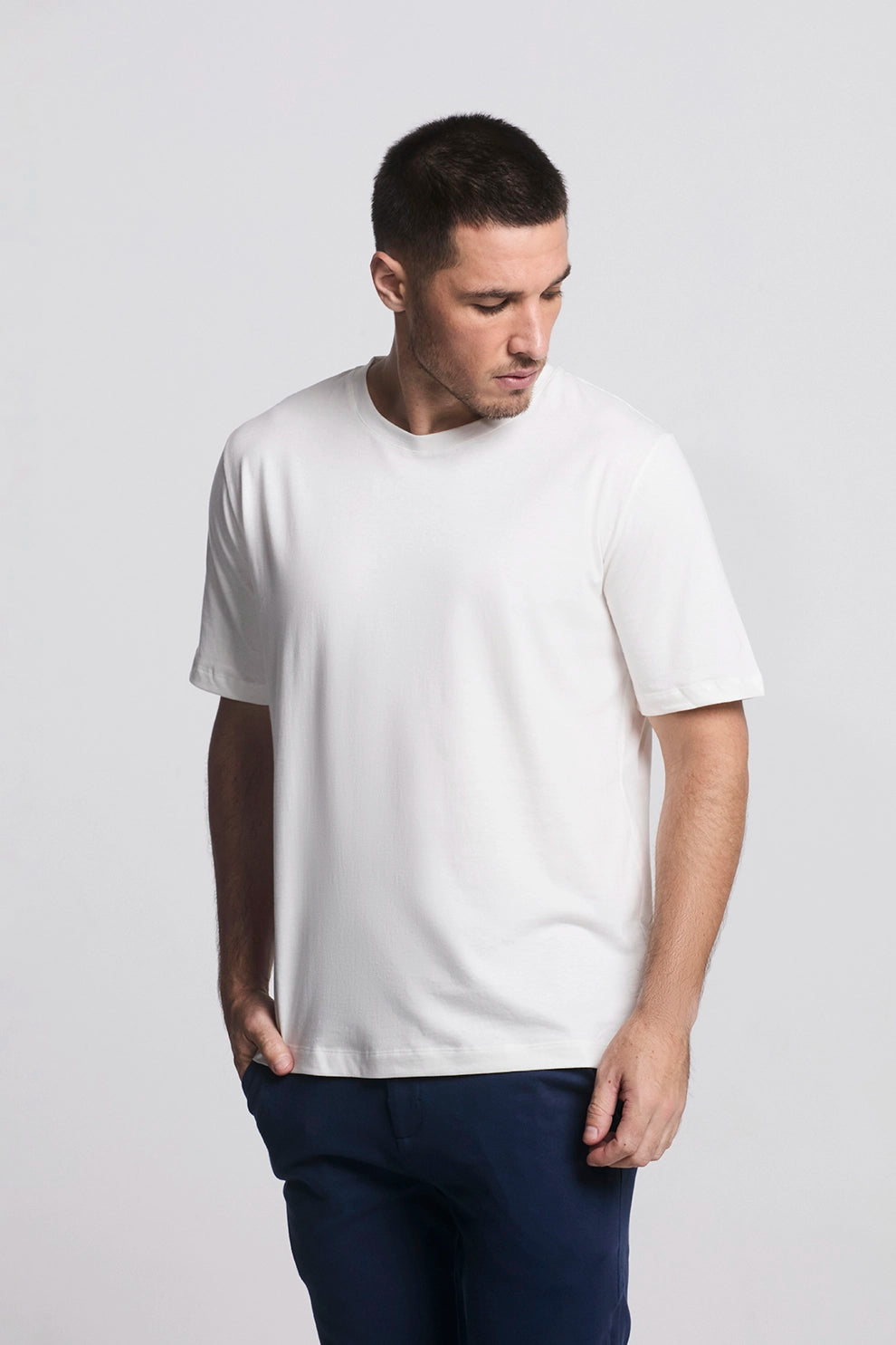 Camiseta Pierre Algodão Off White