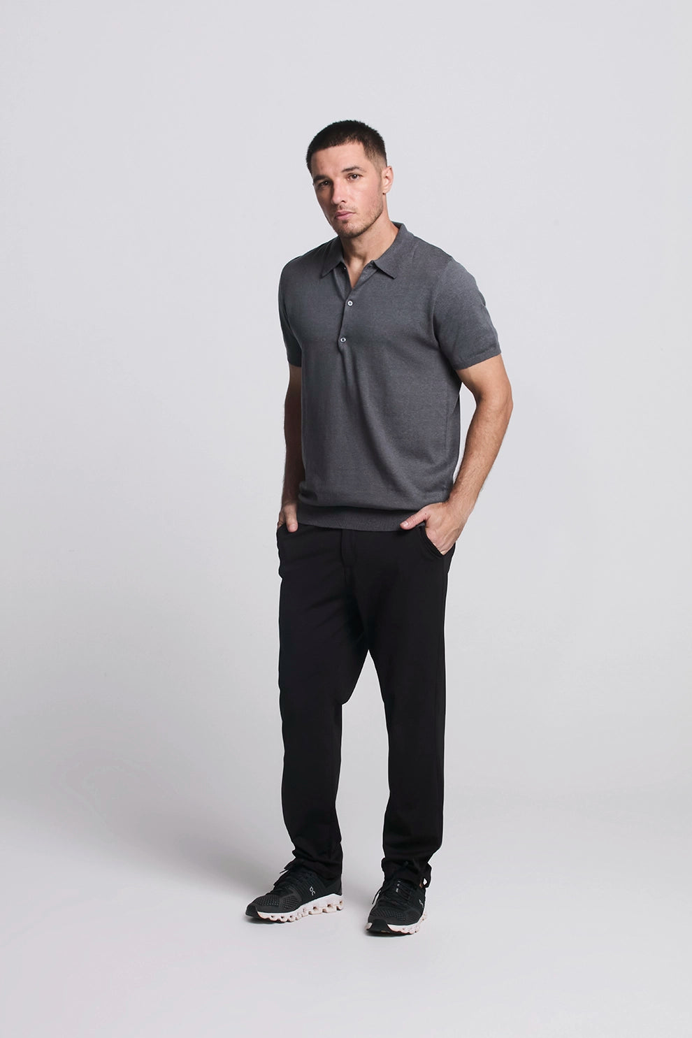 Polo Zion Dark Grey