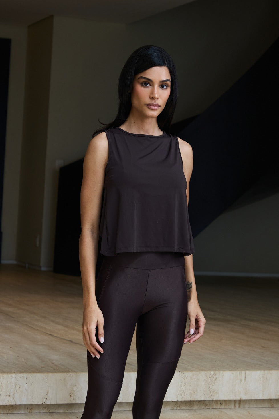 Blusa Marie Café Torrado