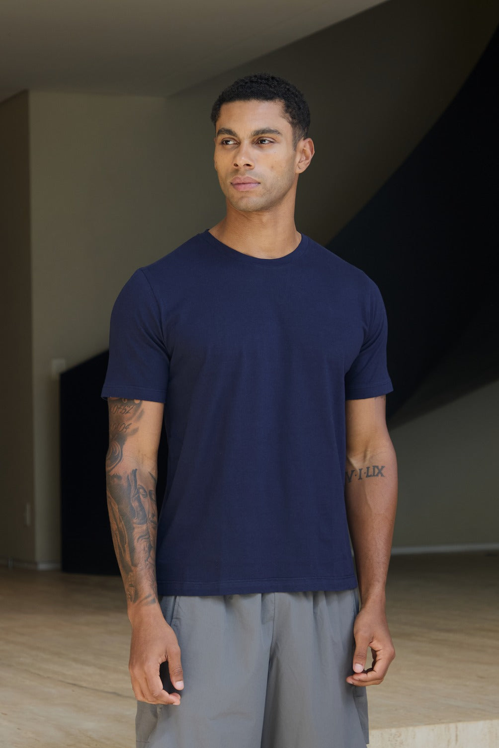 Camiseta Pierre Algodão Marinho