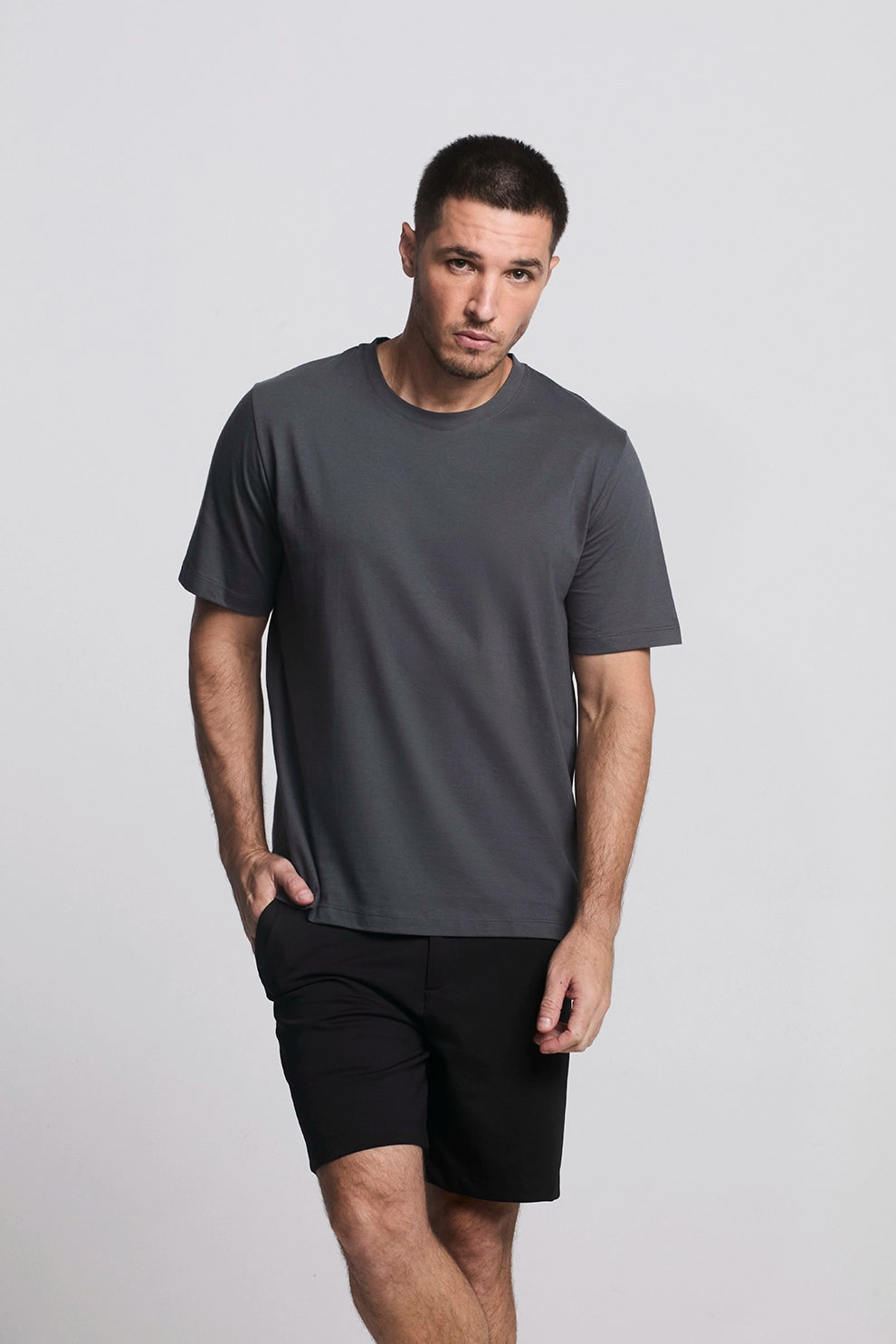 Camiseta Pierre Algodão Dark Grey