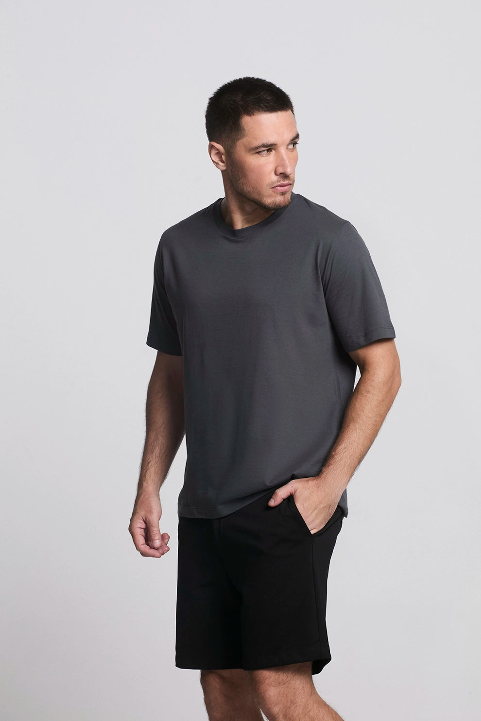 Camiseta Pierre Algodão Dark Grey