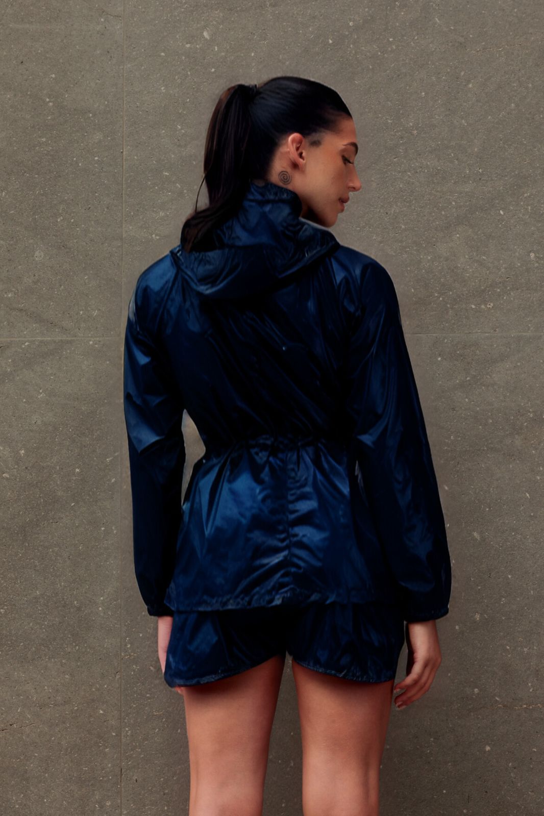 Casaco Corta Vento Siéne Marinho