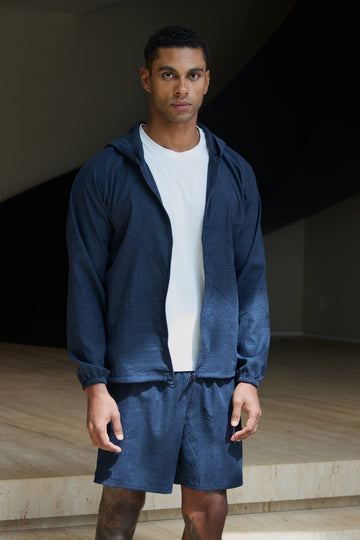 Shorts Adolpho Cupro Marinho