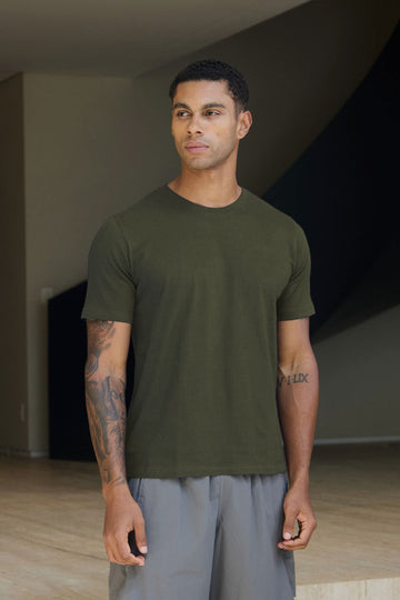 Camiseta Pierre Algodão Oliva