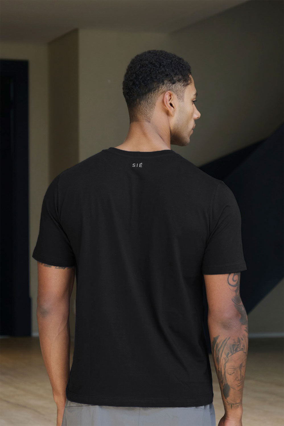 Camiseta Pierre Algodão Preto