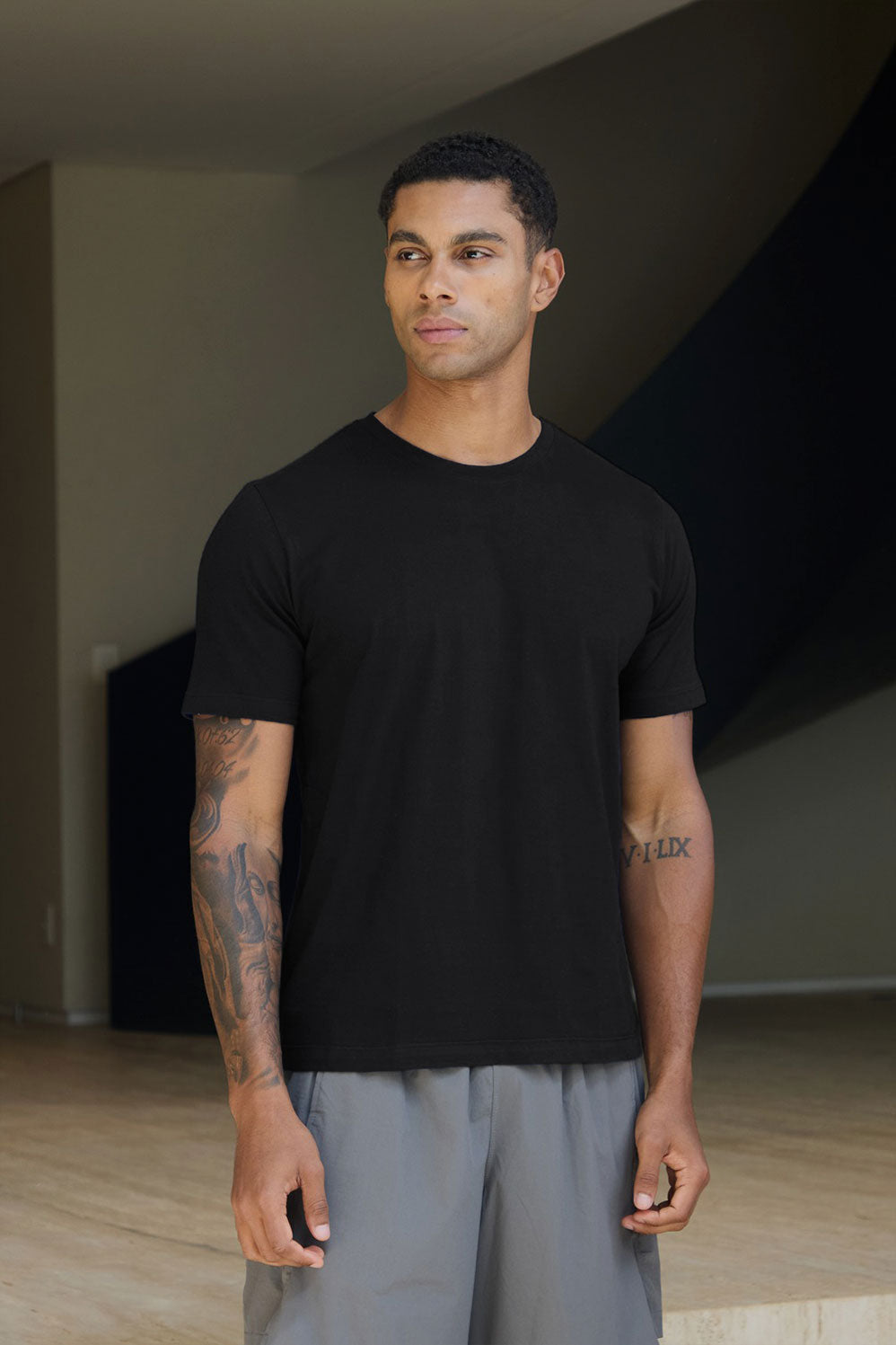 Camiseta Pierre Algodão Preto