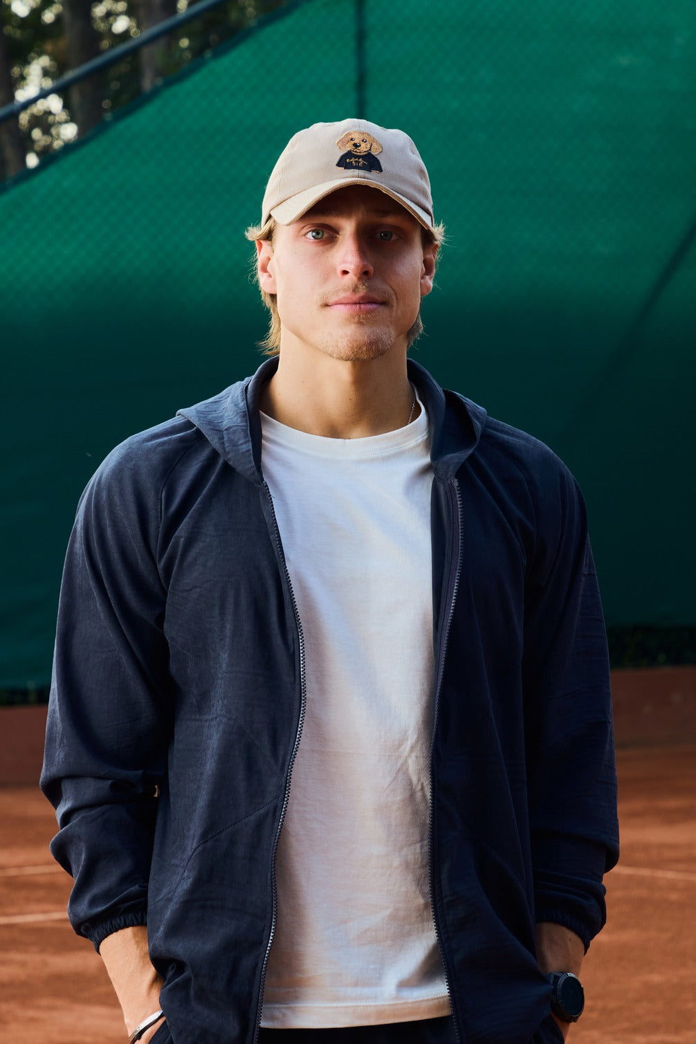 Parka Pierre Cupro Marinho